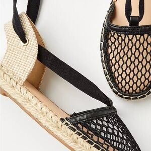 LOFT Lace Up Espadrille Sandals -- 9.5 NWT